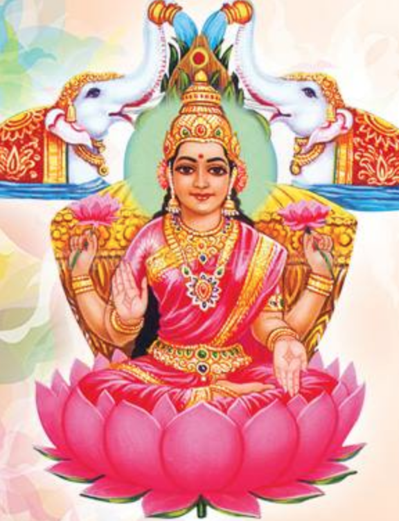 4. GajalakṣmiGoddess who is worshiped by Elephants, a most common iconic representation of the divine motherPC: Google / FB