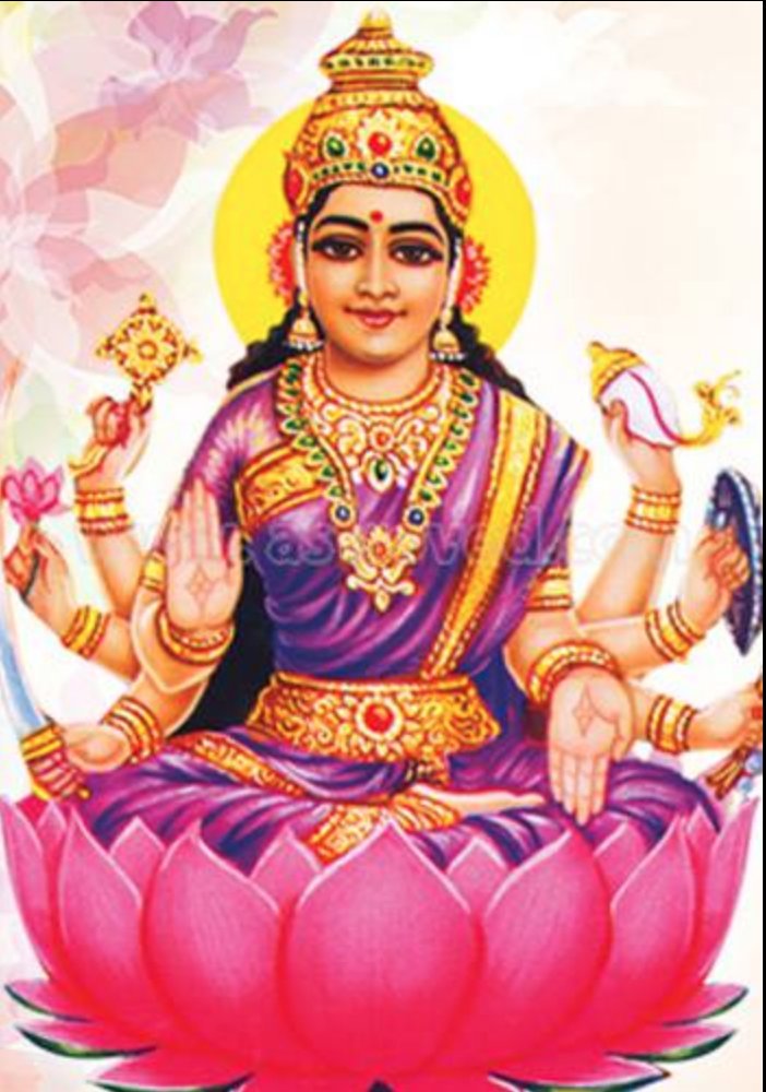 7. VijayalakṣmiGoddess of victory in all spheres of lifePC: Google / FB