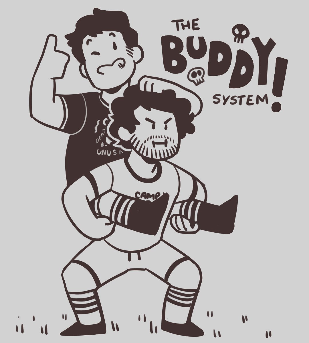 graysonesque's tweet photo. made a twitter just to post this lol remember the buddy system! #UnusAnnusisoverparty https://t.co/eYGECnSFRU