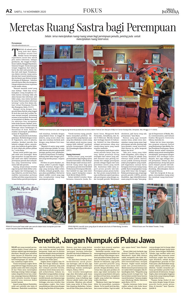 mikomunitas's tweet photo. DIGITAL DAN KARYA SASTRA INDONESIA
#EpaperMI #mediaindonesia
https://t.co/IYNjEs0a28 https://t.co/UzW8lHdW8d