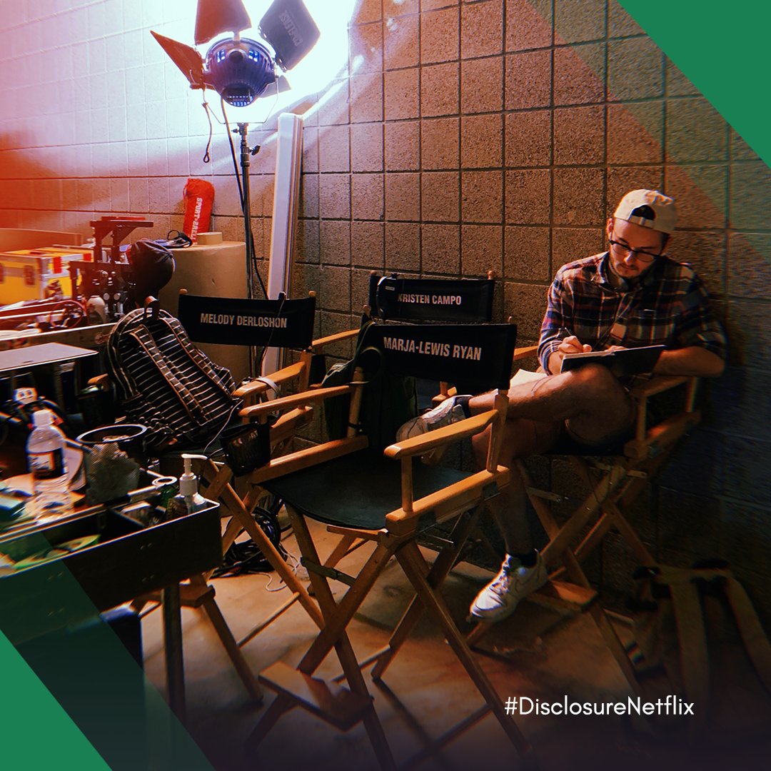 Disclosure_Doc's tweet photo. @glaad @Lavernecox @SamFederFilm @NetflixFilm @Most For Tuck Dowrey (@TuckyDows), working on a project like #DisclosureNetflix that includes so many trans people is something special.
During #TransAwarenessWeek with @GLAAD, we’re featuring members of our team with a special #DisclosureBTS series of profiles. https://t.co/8iE92l1eji