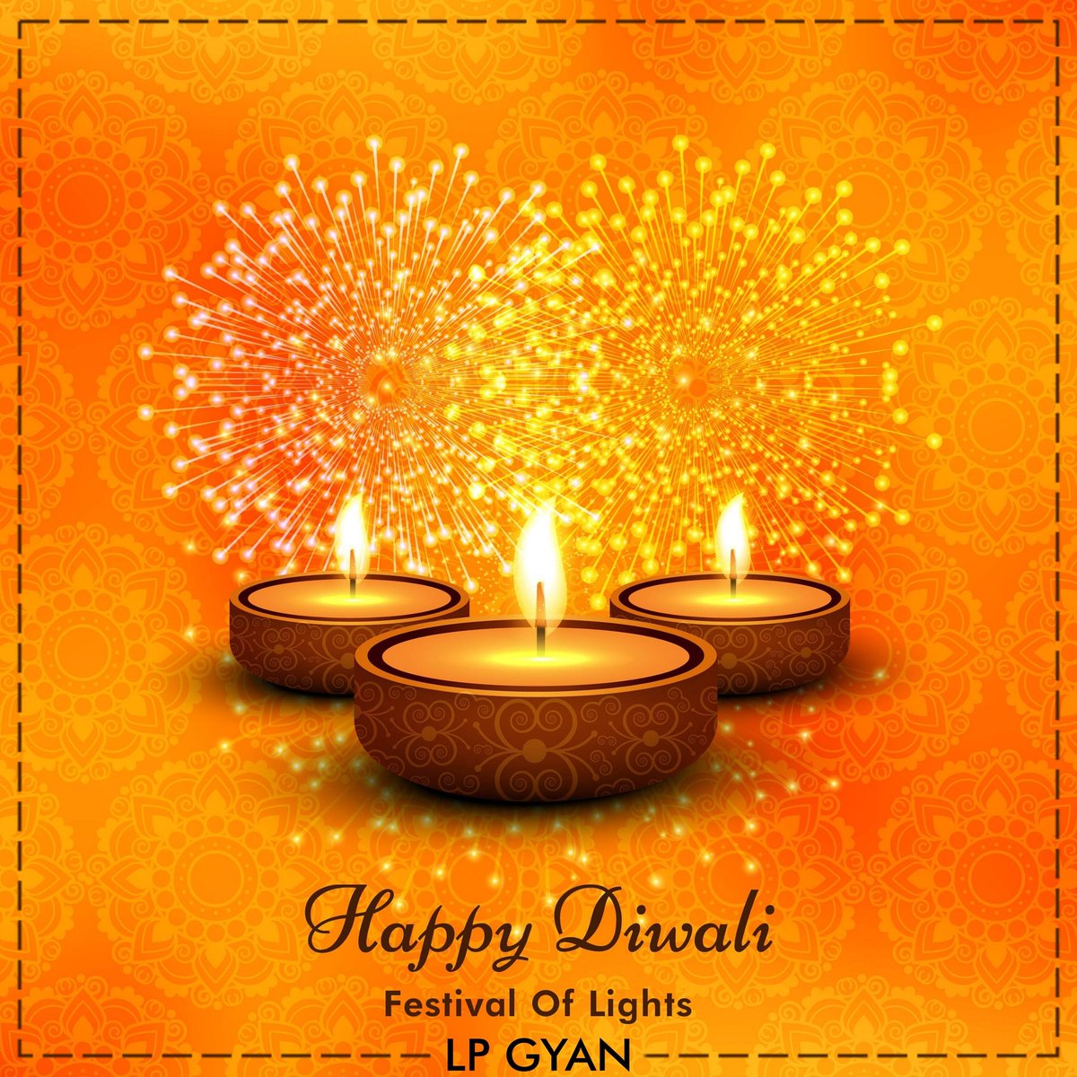 LpGyan's tweet photo. Have a wonderful year filled with peace, prosperity and happiness.
Happy Diwali #LpGyan #Feativaloflights #SubhDiwali #CelebrateDiwali https://t.co/rHf9i7PwnS
