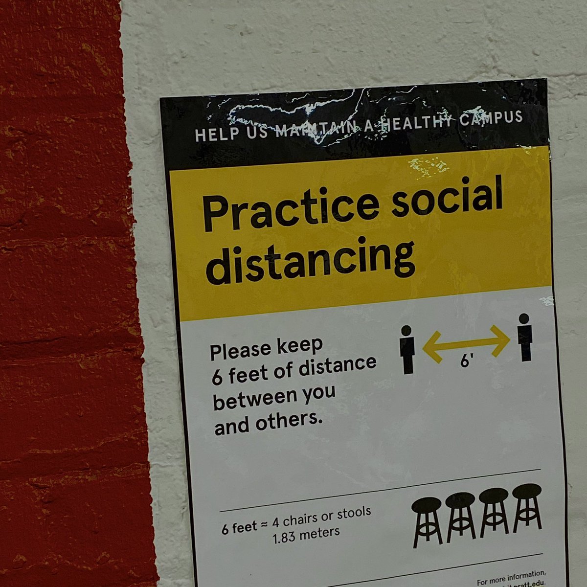 prattgradcomd's tweet photo. - school corner under pandemic - https://t.co/TpDvW49Q0H