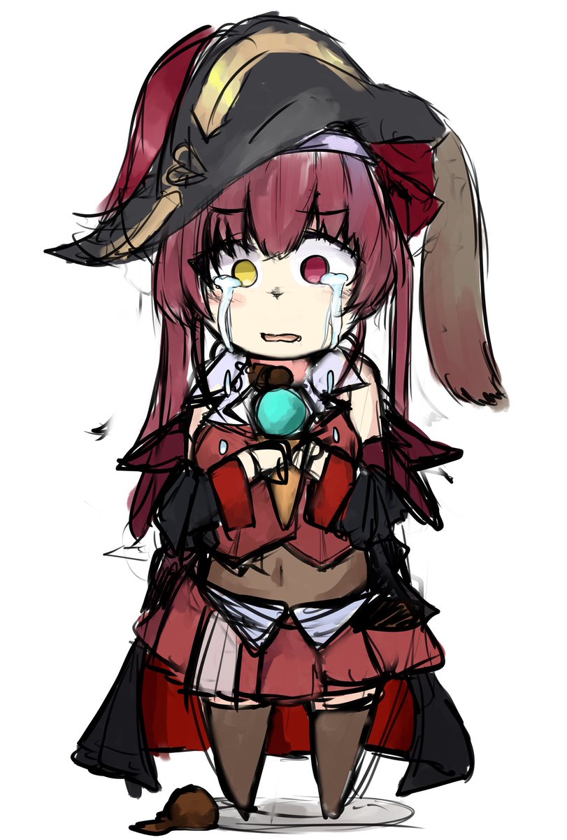 みんなのデフォ絵と等身絵の比較が見たい 胡々奈纉 篶のイラスト