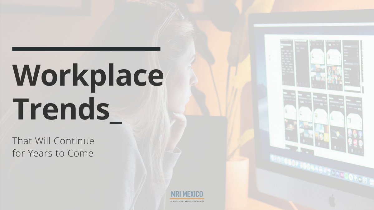 MRIMexico's tweet photo. Bert Miller, MRI's President &amp; CEO, shares 4 workplace trends that may become the new normal. 2 min read.

https://t.co/Gy3cGl0T6C

#MRIMexico #MRINetwork #WorldOfWork #ThisIsMRI #ExecutiveRecruitment #ExecutiveSearch #Recruitment #Headhunters #remotework #leadership https://t.co/rzO8M7a8vA