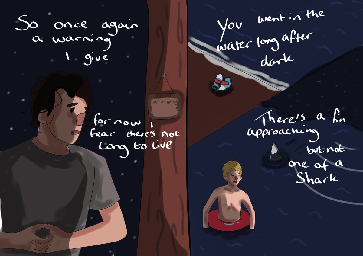 Beacon_202's tweet photo. @iceddarkroast I wrote the story of the Gongoozler as a story book :) (part two is in the comment sof this bit) Memento Mori #UnusAnnusisoverparty #UnusAnnus #UnusAnnusFanart #unusannusisover https://t.co/daxsSkgeCr