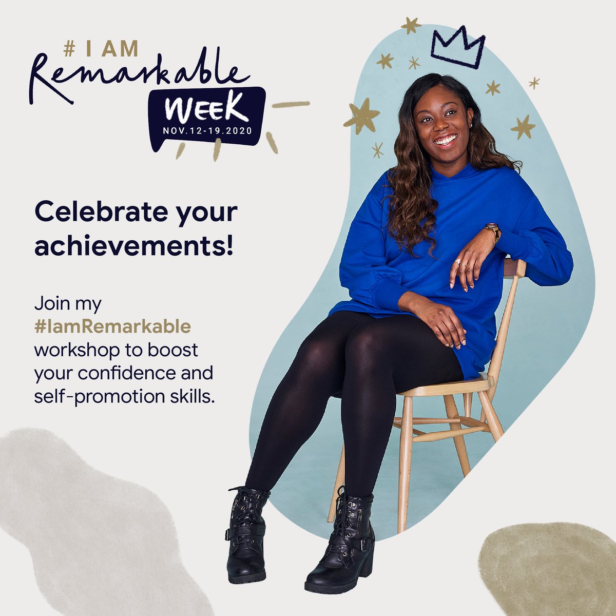 lobna_sultan's tweet photo. #IamRemarkableWeek2020 
#IamRemarkable 🔥
Let's build our confidence and have some fun 💖

Set those 4 dates and choose the best 
Saturday from 8 to 9:30 
Monday  from 8 to 9:30 
Wednesday from 8 to 9:30 
Friday  from 9:30 to 11 
Dm for how to book 💛🎉 https://t.co/DdtqspMc0S