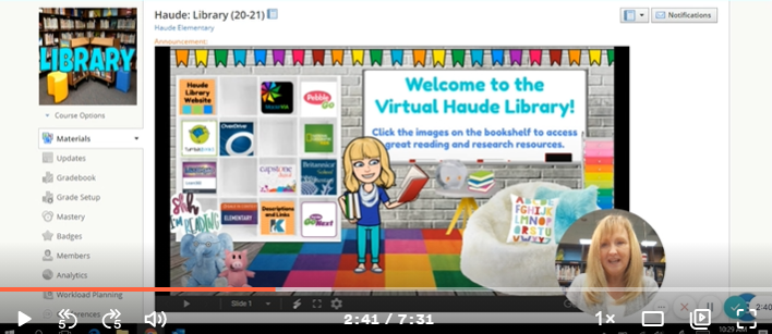 ACELibrarian1's tweet photo. Get the 411 about lots of important family information from our Haude Virtual Open House. Check Remind for links. @HaudeKISD @KleinLibraries #LibraryPromise #HaudeLibNov20 https://t.co/oUVPXcqJB5