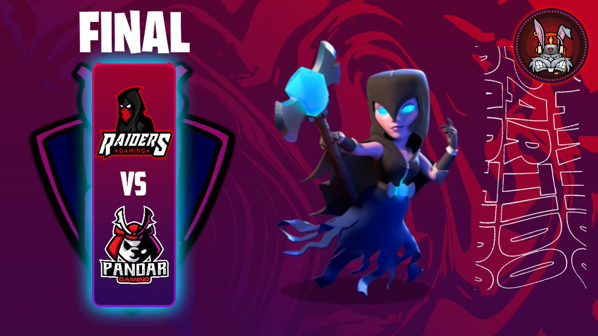 #FINAL!

Hoy Tenemos el último partido de la #CAL! Se enfrentan:

◽ @RaidersGamingGG ✨
🆚️
◽ <a href="/PandarGamingGG/">Pandar Gaming🐼</a> ✨

Buena Suerte Equipos!🤩😍
Que el Mejor de Todos Gane🎆