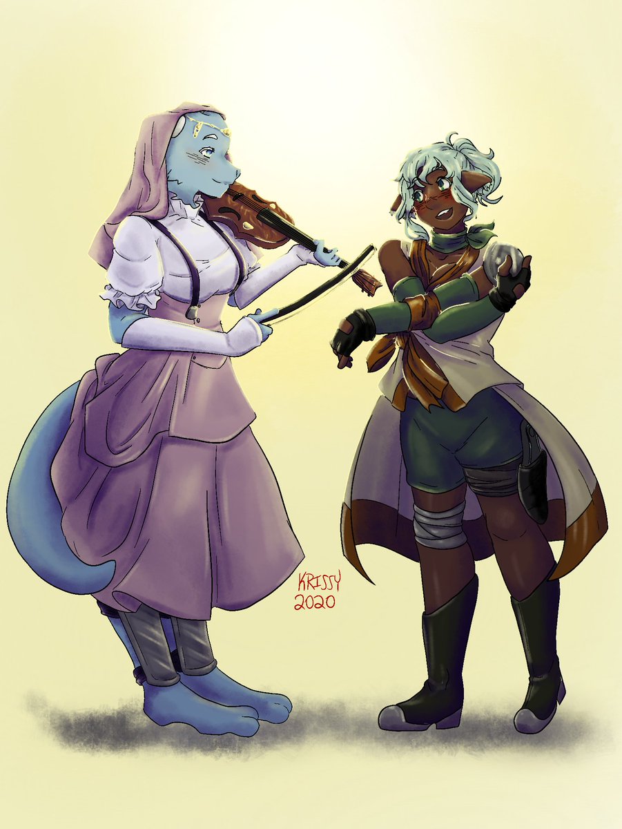 KrissychanDraws's tweet photo. Noelle and Isla are 2 of my TAZ fankids all grown up and adventuring together. This bard and her rouge partner are up for almost anything
#myart #digitalart #taz #thezone #theadventurezone #thezonecast #tazkids #blupjeanskid #fangbattlekid #myocs https://t.co/dKwLmKSR7g