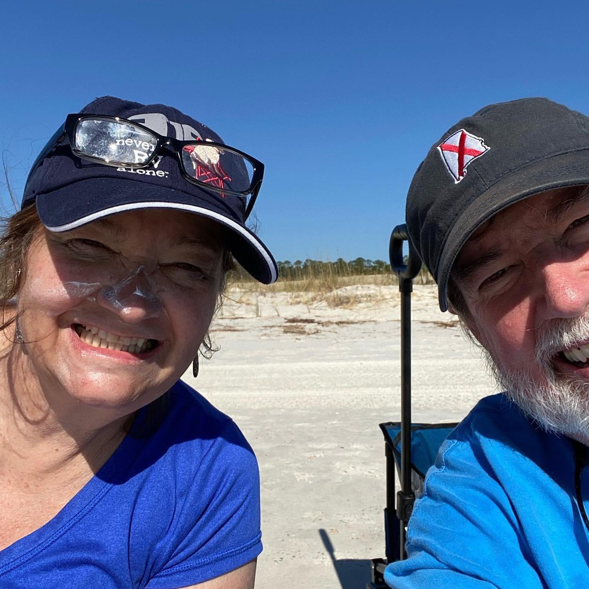 Loving retirement and Having a blast on the Beach!