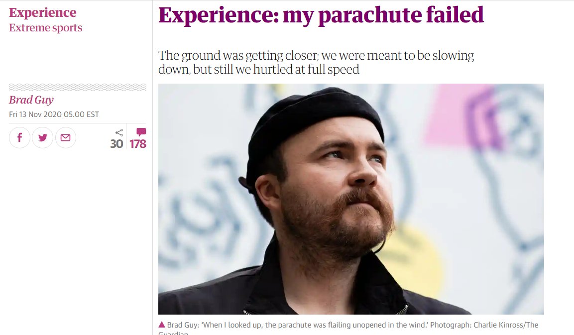 If you feel like you're full of dread these days and can't embrace life to the fullest, the  @guardian has your back