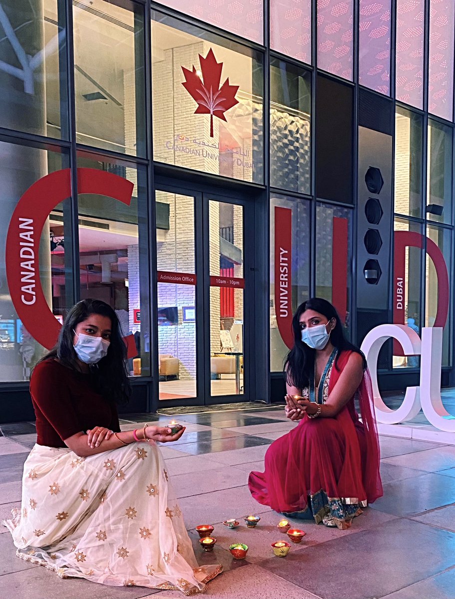 CUDUAE's tweet photo. 🪔 Lighting up CUD @CityWalk with Diwali lights! Wishing our Indian community a very Happy Diwali! 🪔
#Diversity is Canada’s biggest strength and that is also true for us here at Canadian University Dubai 🍁🌴
#CUDiversity #ViewsFromCUD #CUDubai #Diwali #CUDCityWalk https://t.co/DHXpC8nqaa