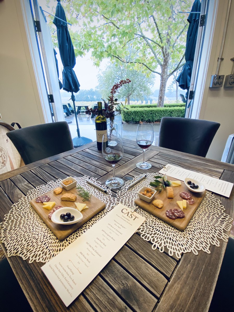 We are soooo welcoming the rain here in Dry Creek. And we've got you covered with safe and amazing tastings in our cozy barrel-room nooks.