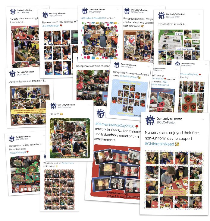 PaulWilliams207's tweet photo. From Marvellous Monday to Fun-Filled Friday - another week of engaged creative learning @OLCAFenton

Remembrance Day, Autumn, Scarecrows, Squirrels, DT, Clay Making, Children in Need. 

#StokeCurriculum - Discover, Explore and Connect! https://t.co/nGkyOgCUB5