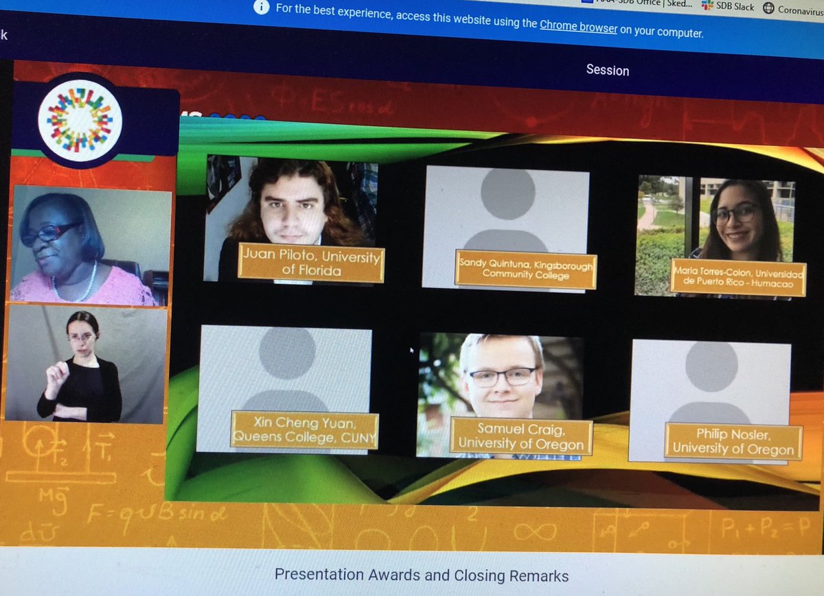 SocDevBio's tweet image. Congrats to the #ABRCMS2020 poster and oral award winners in the Developmental Biology &amp;amp; Genetics category! SDB is a proud sponsor of ⁦@ABRCMS⁩!  #devbio #diversityinSTEM