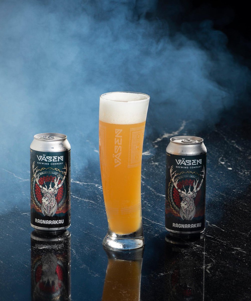 Väsen Brewing (@vasenbrewing) on Twitter photo 💣 Meet our new Ragnarakau, dropping today! Clocking in at 9.6% ABV, this hazy triple IPA means business. It's tropical, juicy, and a little dank. Sure to be a crowd favorite, this new release was made with the extraordinarily tasty trio of Nelson Sauvin, Mosaic, and Rakau hops. 💣 Meet our new Ragnarakau, dropping today! Clocking in at 9.6% ABV, this hazy triple IPA means business. It's tropical, juicy, and a little dank. Sure to be a crowd favorite, this new release was made with the extraordinarily tasty trio of Nelson Sauvin, Mosaic, and Rakau hops.