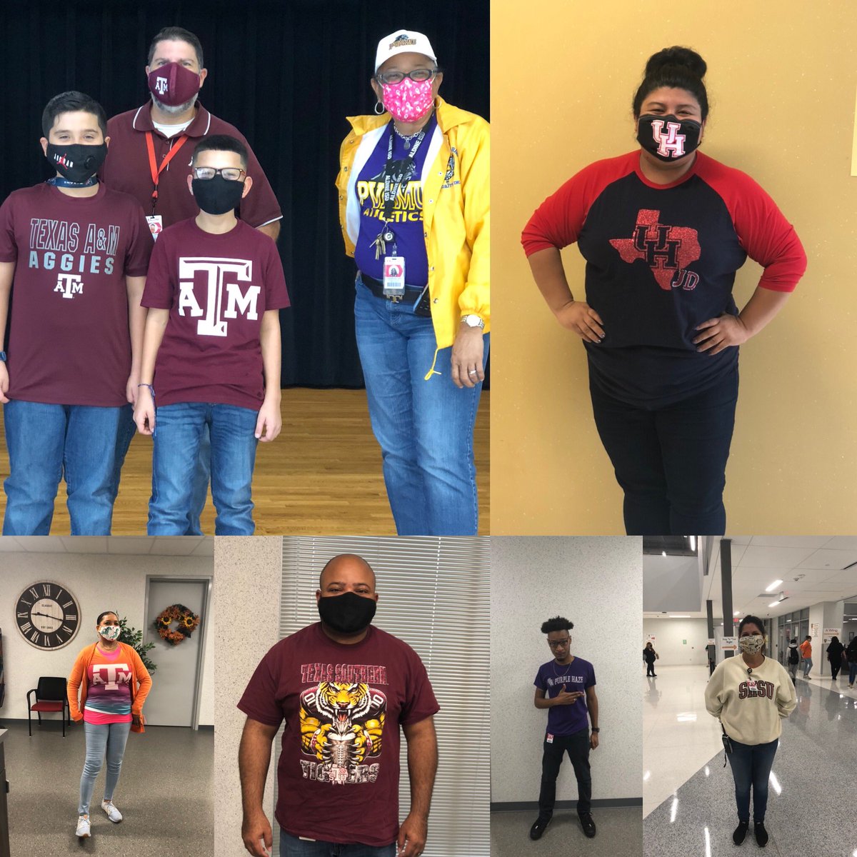 bre112266's tweet photo. Last day of @MeadMS_AISD @GenerationTexas week and we were well represented for “College Begins Here” Day. #MeadGenTX #MeadJagLife #OurStudentsAreGenTX @AldineISD @Counseling_AISD https://t.co/cV9fQowPvS