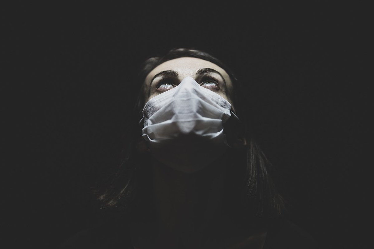 DrDougHansen's tweet photo. COVID is growing exponentially with nearly 7000 cases in CO in the last 24 hours.  In many cases, healthcare providers are less likely to contract COVID even with significant exposure. One reason, we assume that any contact could be infected. Wear a mask, an N95 is even better. https://t.co/l32m6rkLIg