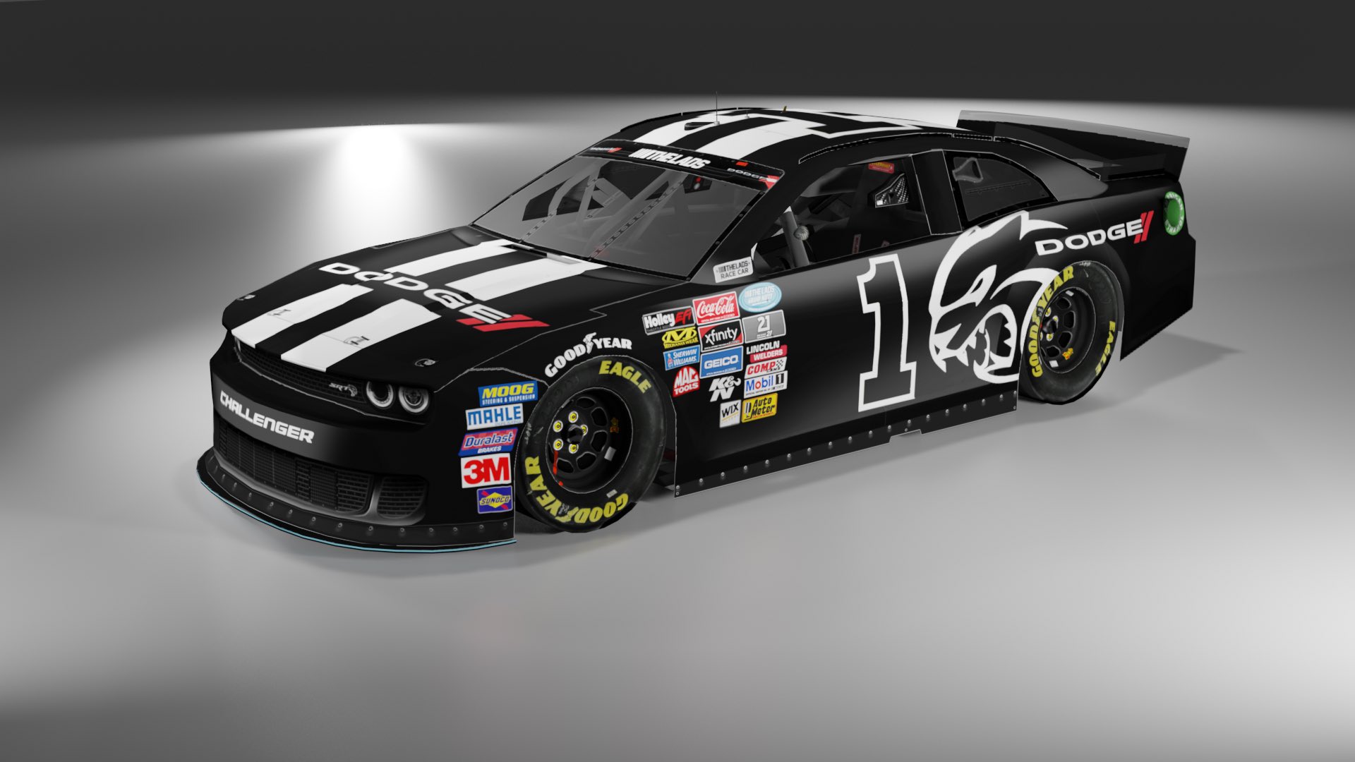 Nascar Dodge Challenger Hellcat Dodge 