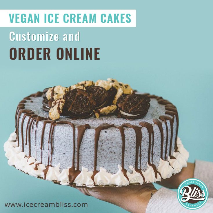 BlissSmallBatch's tweet photo. We offer Vegan Ice Cream Cakes! Perfect for anyone at your next event. Click https://t.co/e7DQ9L9jdL to order online through our website. #BlissSmallBatchCreamery https://t.co/sg0TYjRrIy