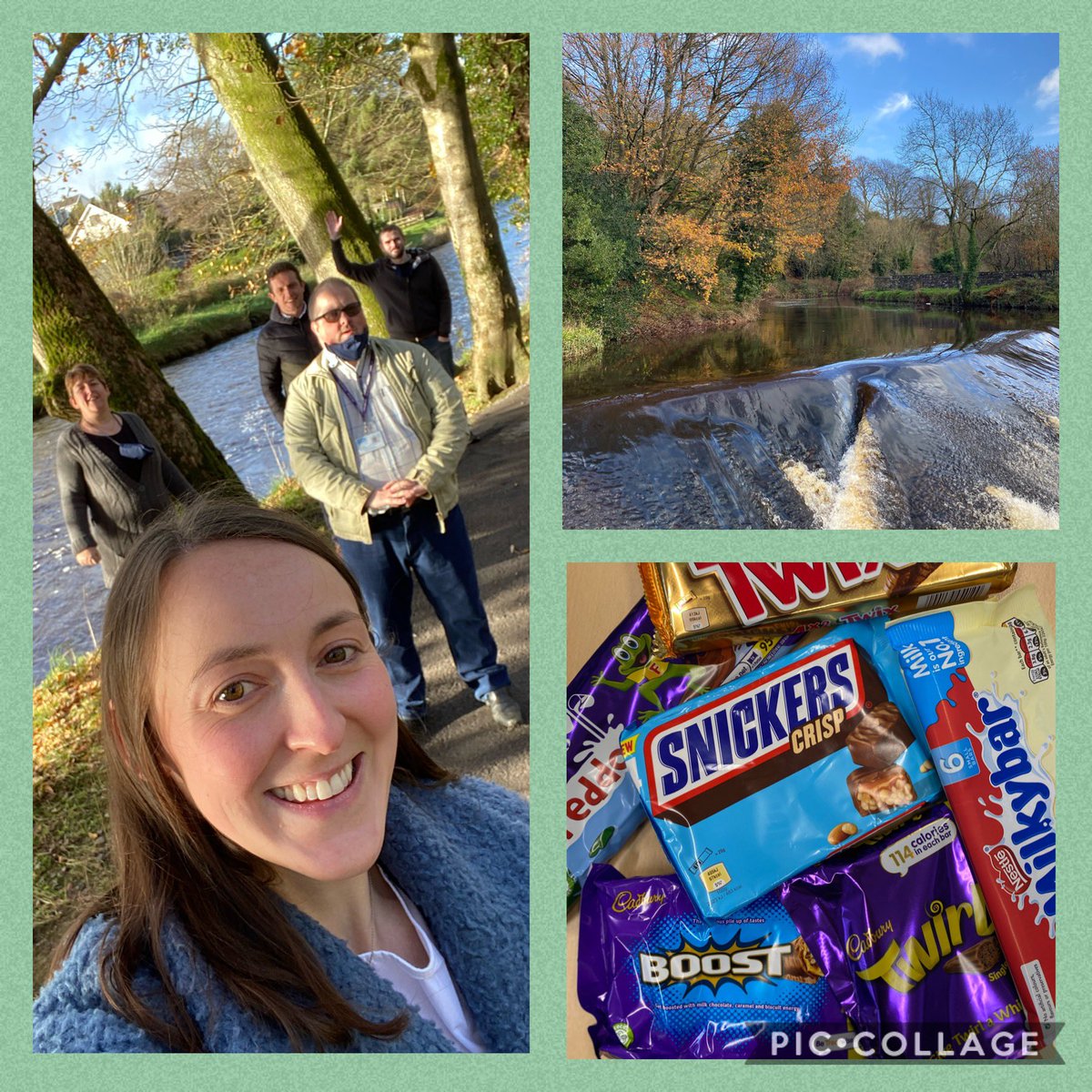 BSO_SS's tweet photo. @BSO_HR #WorldKindnessDay challenge accepted 💪🏻

The sun was out for a lunch time walk today in the park beside our office and we finished the week with a chocolate treat or 2...
✅🥰🍂🍁
#RandomActOfKindness #BeKindToEachOther https://t.co/A7sG5VpGGF