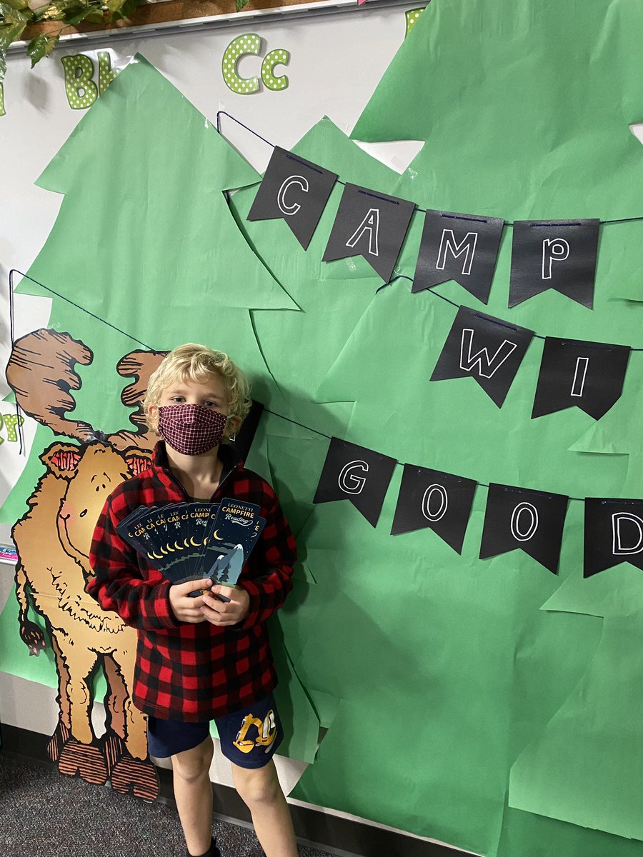 DLE_Lions's tweet photo. Thank you to the Malone family for the awesome #campfirereading bookmarks!! Our Lions loved them! https://t.co/p8Dm1DkNUA