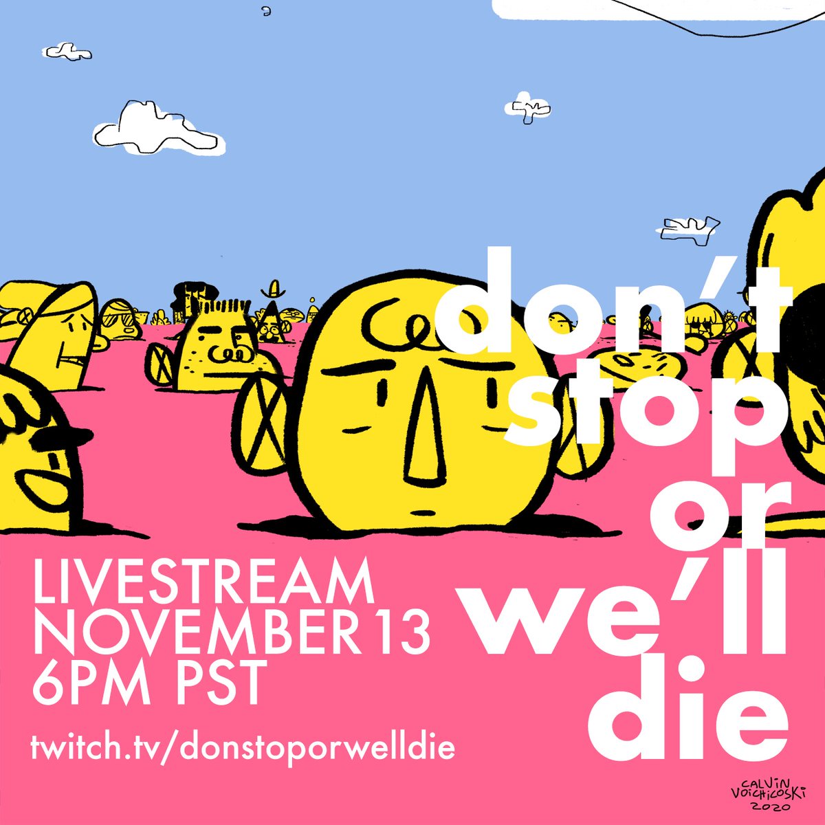Don't Stop or We'll Die tweet media