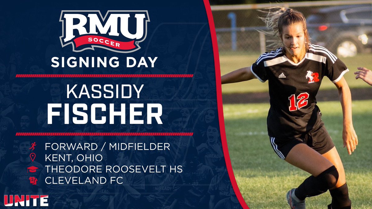 RMUWSoccer's tweet photo. 𝐍𝐄𝐖 𝐓𝐎 𝐑𝐌𝐔 ✍️

Welcome, Kassidy!

#RMUnite | 🔴⚽️🔵 | #NSD20 https://t.co/YwO5GUtfzU