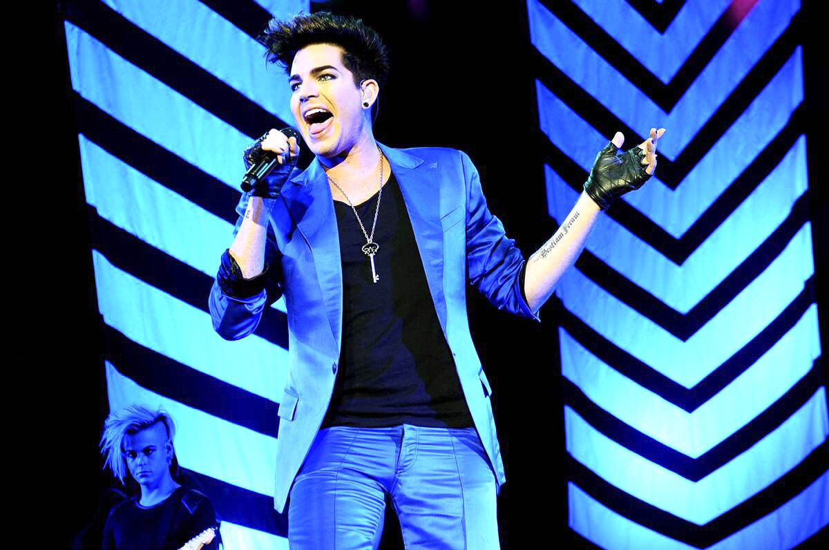 Adam Lambert as snails, a thread