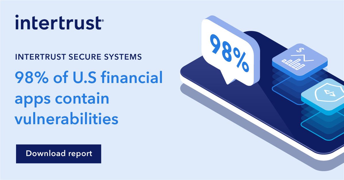 IntertrustTech's tweet image. #IntertrustSecureSystems

The #COVID-19 pandemic has accelerated the use of innovative technologies like #MobileContactlessPayments. Security for #FinancialApps, however, hasn’t kept up. 

#FinanceSecurity #Cybersecurity #CyberThreats

bit.ly/2UttpFi