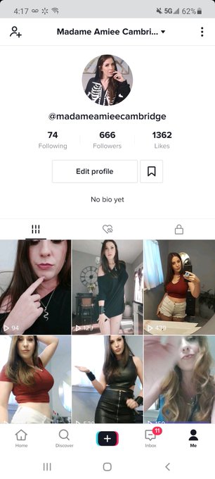 Lol 666 https://t.co/YrvyHVXQmQ<a href="/tag/domina"class="tags"><span>#domina</span></a><a href="/tag/gothic"class="tags"><span>#gothic</span></a><a href="/tag/humiliation"class="tags"><span>#humiliation</span></a><a href="/tag/bratgirls"class="tags"><span>#bratgirls</span></a><a href="/tag/verb"class="tags"><span>#verb</span></a>