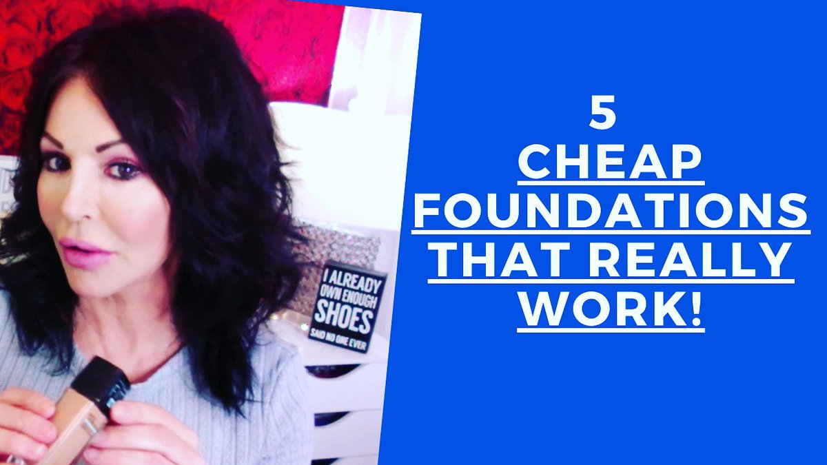 TSkrobanek's tweet photo. Five cheap foundations that really work! 🤩 #makeup #womenover50 #cheap https://t.co/v969wQ710Q https://t.co/LjM0Nfejg1