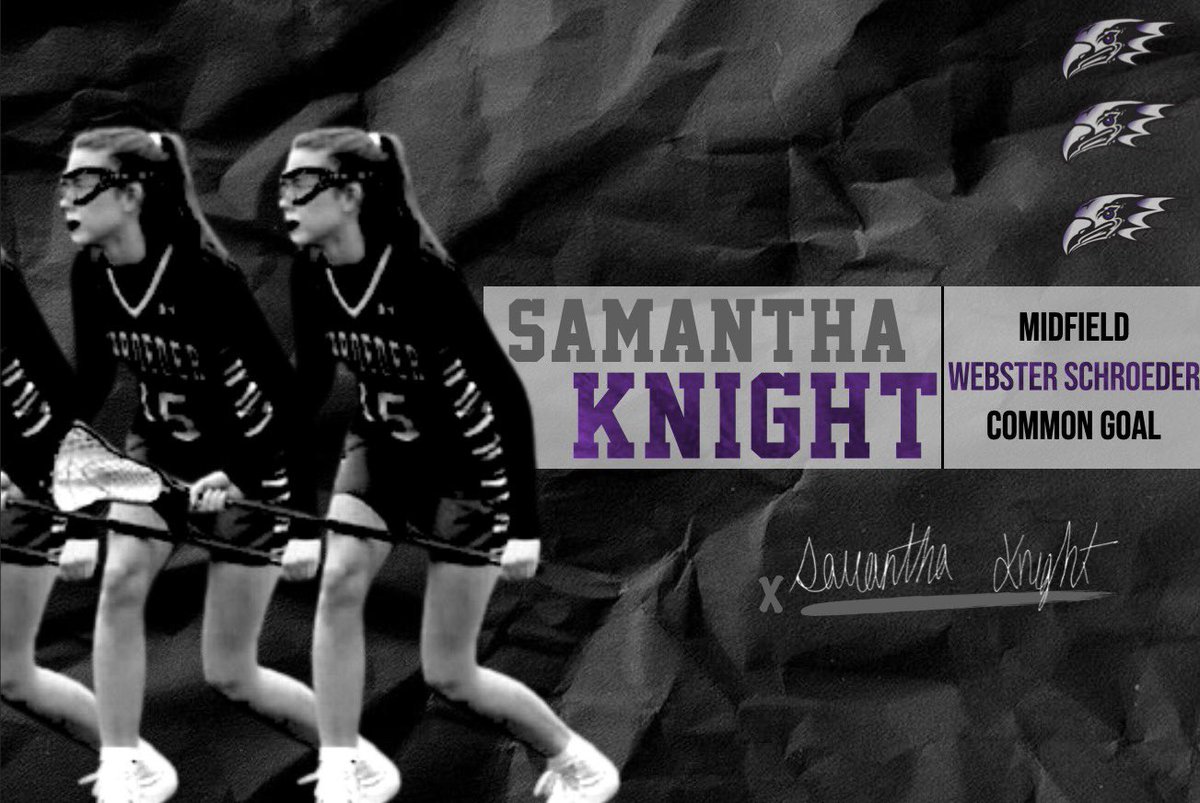 NiagaraWLAX's tweet photo. 𝘍𝘭𝘺𝘪𝘯𝘨 𝘪𝘯𝘵𝘰 𝘵𝘩𝘦 𝘕𝘦𝘴𝘵 𝘪𝘯 𝟸𝟶𝟸𝟷⁣⁣
⁣⁣
✅ Samantha Knight 
📍Webster, NY⁣⁣
📚@SchroederHS 
🥍 @CommonGoalLax ⁣⁣
🦅 Midfield ⁣⁣
⁣⁣
#officallyfamily😈 https://t.co/Rr66DsLgyJ