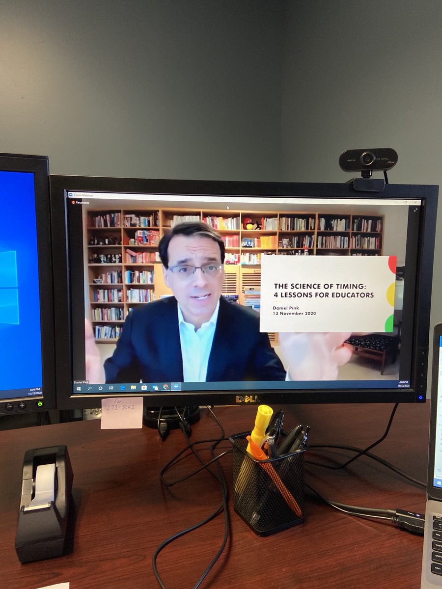 PatrickFraleyg's tweet photo. ⁦@DanielPink⁩ Thank you for sharing with us your fascinating work on timing and it’s effects on us and our students. #NFARE #RuralEd ⁦@nrea1⁩ https://t.co/jIH6eU7mgL
