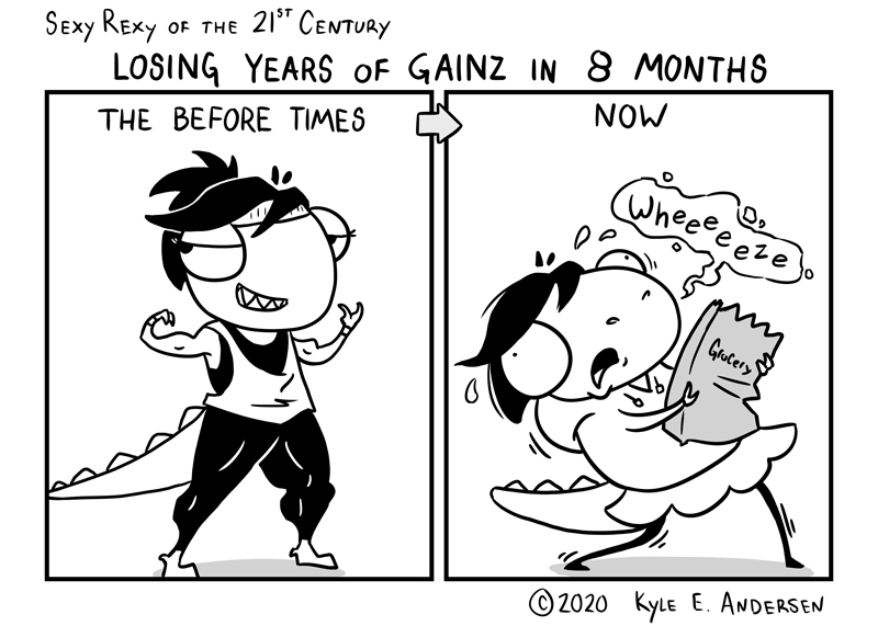 doodlemander's tweet photo. The year of Anti-Gainz.
Updates every friday! Patrons get these a week early! Linktree in profile.
.
#gains #fitness #relatablememes #gymmemes #memes https://t.co/C3kuFahOc8