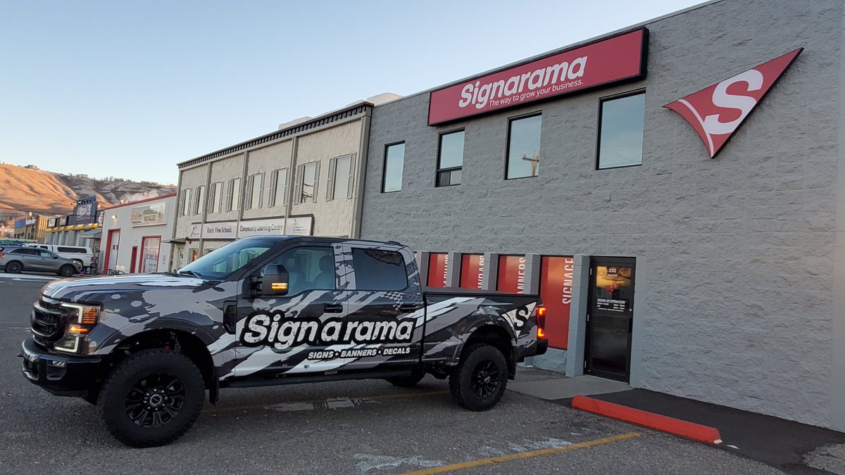 #signarama
Truck wraps
#signscochrane #signsyyc #cochranesigns
