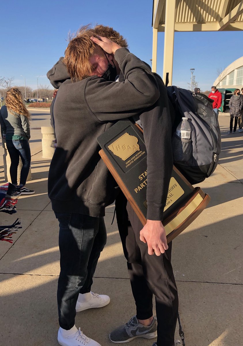 Stalbertsprtfan's tweet photo. Brothers in name, and all the Seniors now part of the Forever Falcon Brotherhood, left it all on the field for The Faithful and their brothers! https://t.co/Qi14BPsj3w