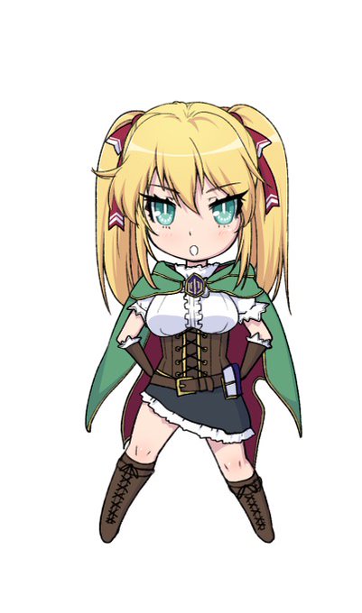 まぬりさんからCi-en用のSDキャラ発注があったので
SDマジェタノちゃん描いた 