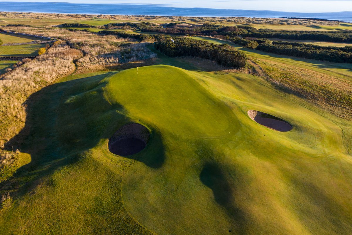 The second challenges the sixth for my favourite par 3 on the course. The local joke is the most difficult shot at Dornoch is your 2nd to the second. Only when you've missed this green can you fully appreciate this...