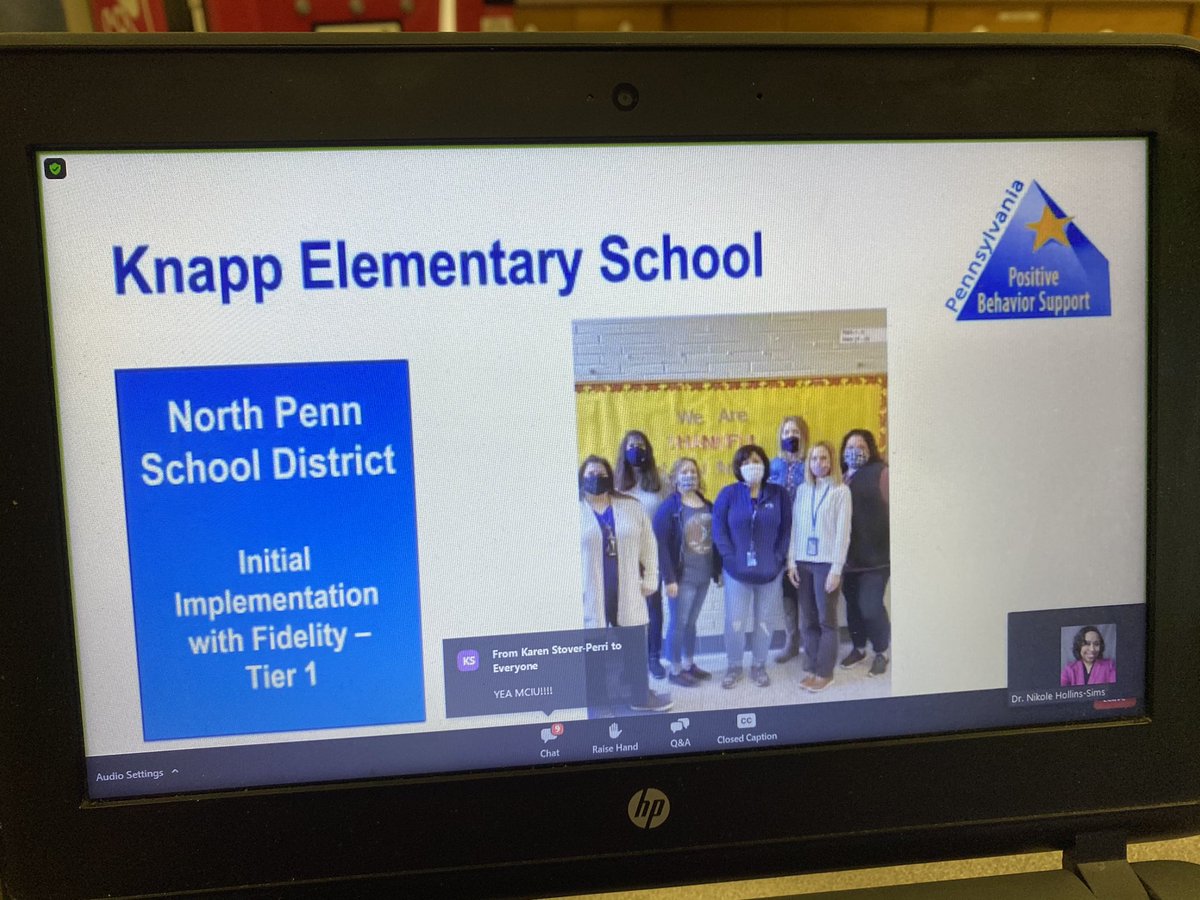 ToriRubbo's tweet photo. So proud of @KnappElementary for being recognized for reaching Initial Tier 1 Implementation with fidelity! @knapp_pbis @NPSD @PaPBSNetwork https://t.co/jQDXFkR5gU