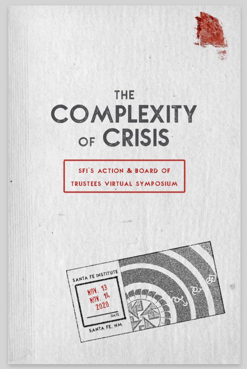 wolfejosh's tweet image. A few select pages for Santa Fe Institute @sfiscience–– Trustees weekend––is so badass...