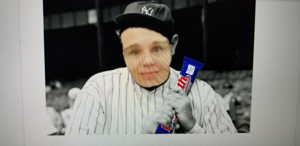 BhayesELA's tweet image. Panther Time Fun!  Did you know that apparently Babe Ruth candy bars are mostly enjoyed by older adults? I know now! Kudos to this student's sense of photoshop  humor! @BhayesELA @DDMSBuzz