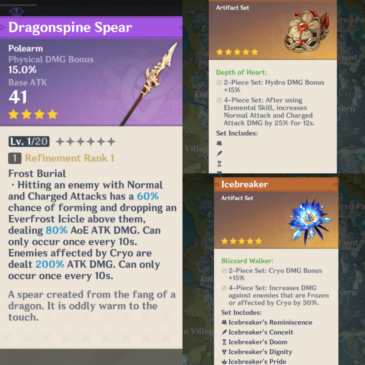 Zeniet On Twitter New Equipment In V1 2 Dragonspine Zeniet On Twitter New Equipment In V1 2 Dragonspine