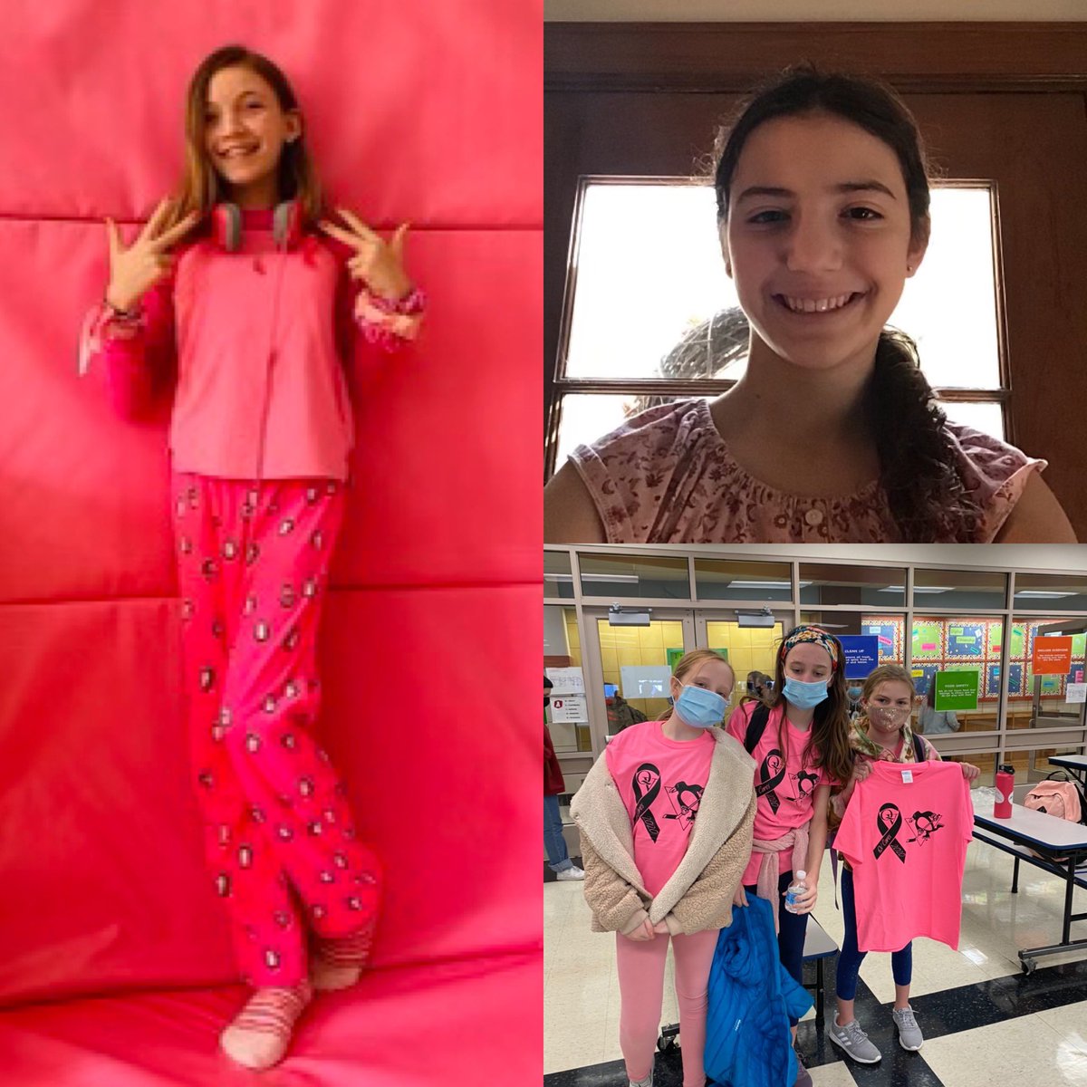 QVMSAsstPrinc's tweet photo. QVMS Pink Out Day 2 to recognize #BreastCancerAwareness was a success! Thank you @penguins @steelers for the give-aways! @QuakerValleyMS students &amp; staff are the best! @quakervalley https://t.co/2eF5D4wvw2