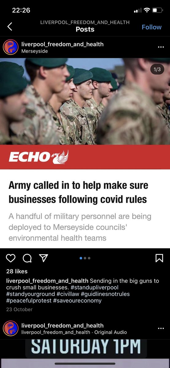 Yes that’s it, that army are going around putting the shutters down on all small businesses. Or maybe they’re literally filling in for health workers at test centres 