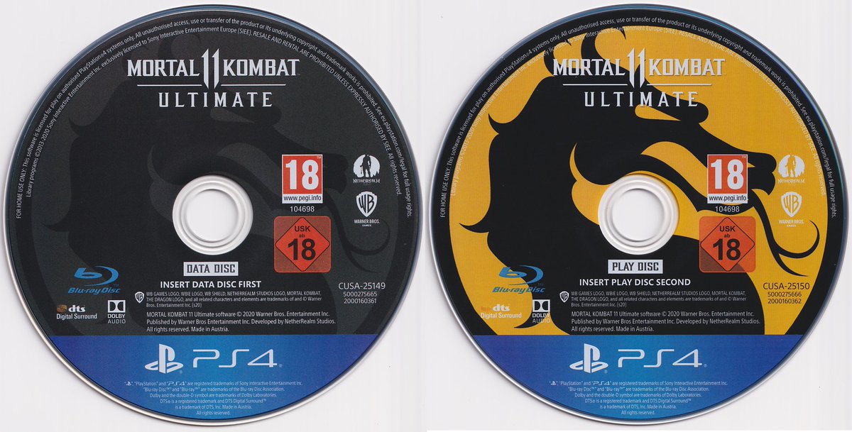 Does It Play Twitterren Mortal Kombat 11 Complete On Disc On Ps4 Including Dlc Across 2 Discs Incomplete On Ps5 And Dlc Packs Are A Redeemed Voucher What And Why Are You