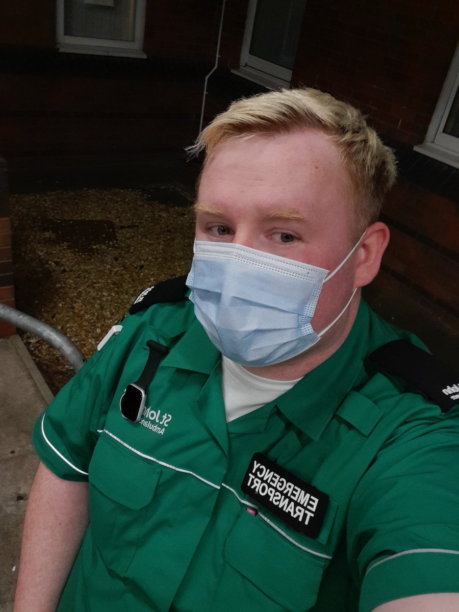 Kieran (our Unit Manager) is doing his first Ambulance Shift shift along with Steven watched over by <a href="/SJA_DConlon/">Dan Conlon</a> spending the night transporting patient at <a href="/UHNM_NHS/">UHNM NHS Trust 🏥</a> #MySJANight  ift.tt/3fsqkhR