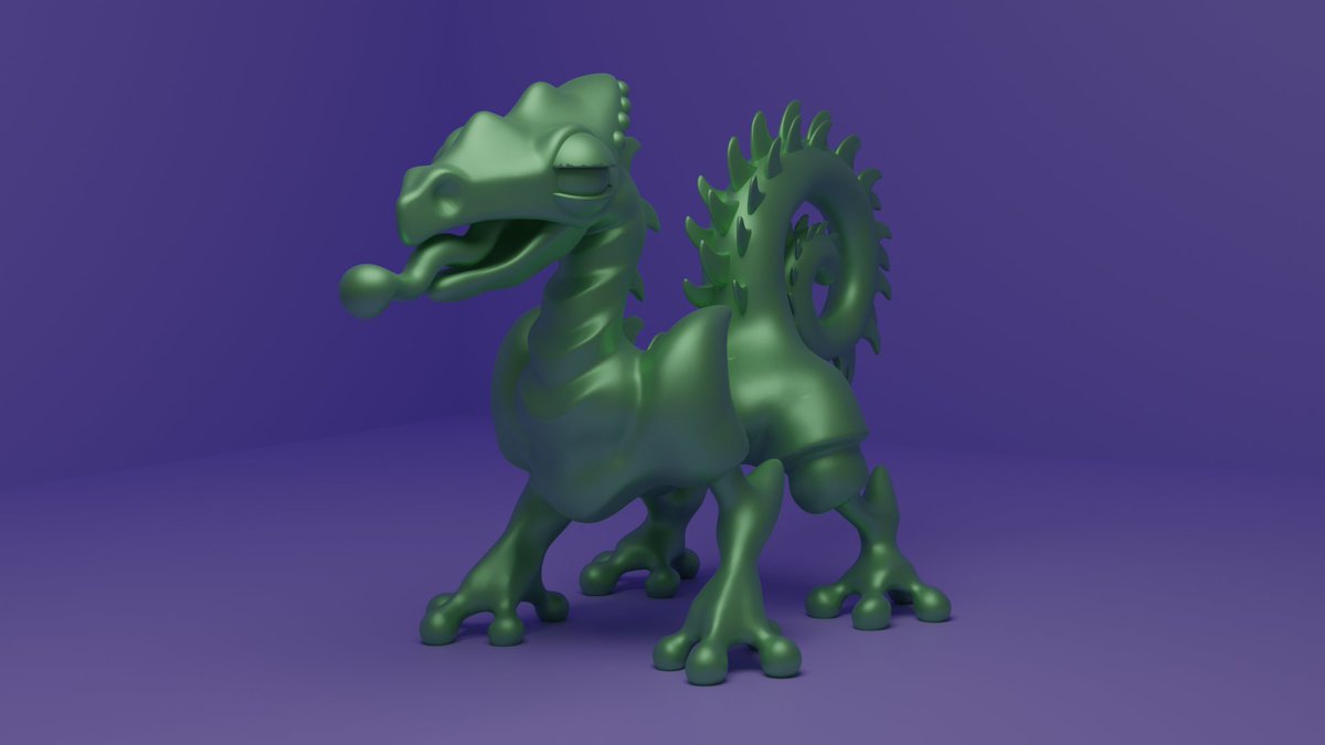 haruki_xama's tweet photo. Chameleon dragon (3D print) via @artstationhq https://t.co/gHwg5onwXG 

Otro render nuevo para subirlo a ArtStation. Espero que os guste.

Si tenéis impresora 3d podéis comprarlo en 
@wippit_xyz

Buy: https://t.co/U8PHLvISZS

#3Dprinting #3dprint #3dart #3dartist #3Dprinter https://t.co/Fr5kTnBi4o