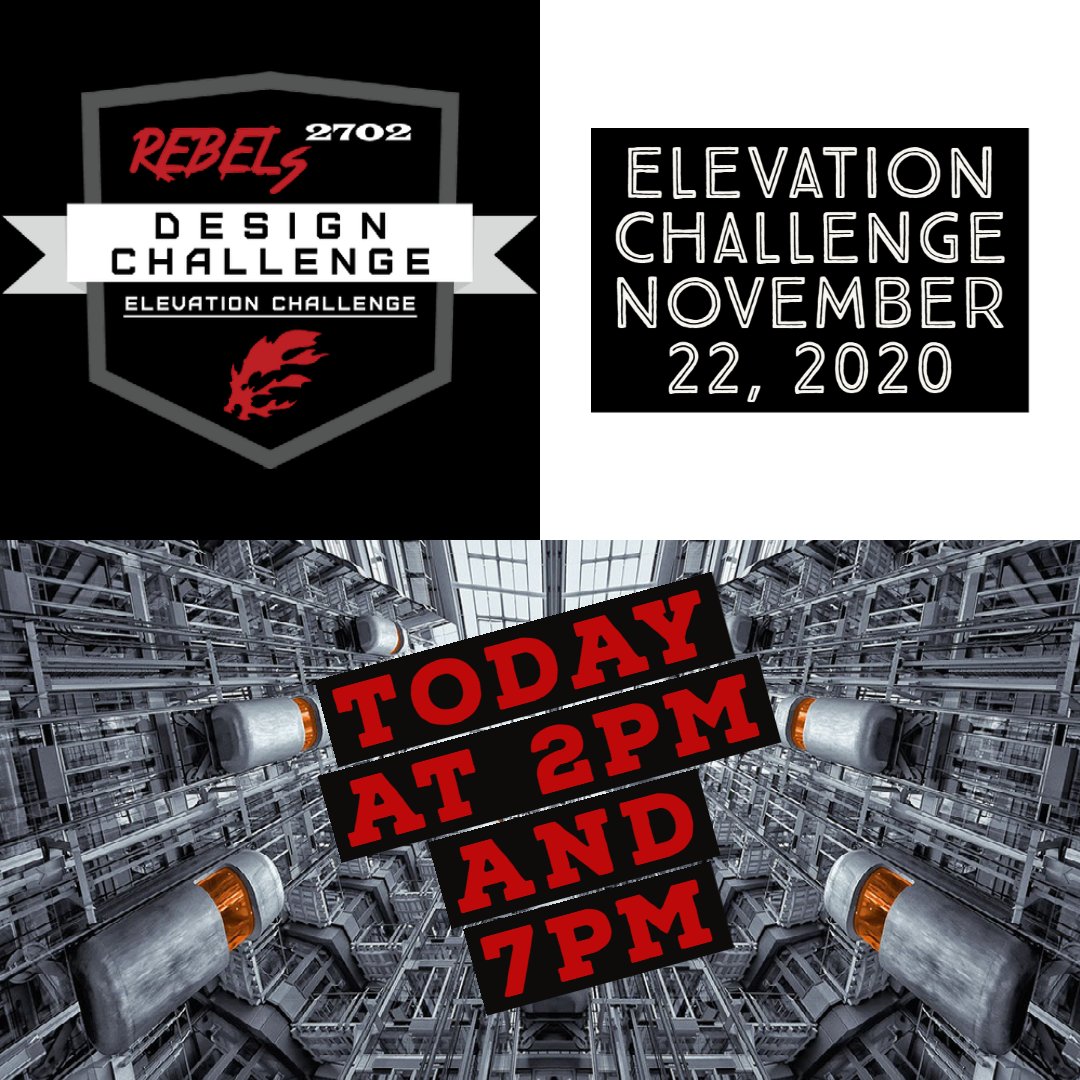 frc2702's tweet image. Our Livestream is happening today! Excited about the Elevation Challenge? You should be! We have robots, STEM principles and so much more. See you later!
#OMGRobots #spreadingGP #2702Rebels